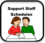 Support Staff Schedules