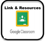 google classroom link and resources